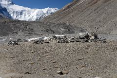 42 Memorials To Some Of The Climbers Who Died Climbing Mount Everest At Hill Next To Mount Everest North Face Base Camp.jpg
